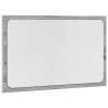 LED Bathroom Mirror Grey Sonoma 60x8.5x38 cm - Hipomarket