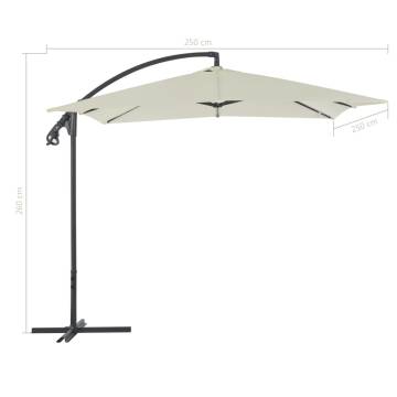 Cantilever Garden Parasol - Stylish UV Protection | HipoMarket