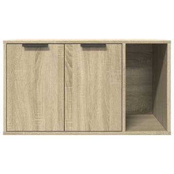 Cat Litter Box Enclosure Sonoma Oak - Stylish & Functional