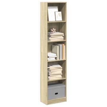 Bookcase Sonoma Oak - Stylish Storage Solution | HipoMarket