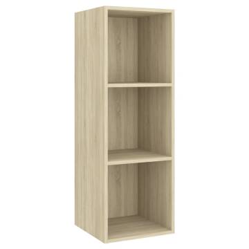 Wall-mounted TV Cabinet Sonoma Oak - Stylish Storage Solution