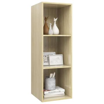 Wall-mounted TV Cabinet Sonoma Oak - Stylish Storage Solution