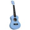 Soprano Ukulele Set for Kids - Baby Blue 21" | HipoMarket