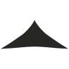 HDPE Sunshade Sail 6x6x6 m - Black, UV & Water Resistant