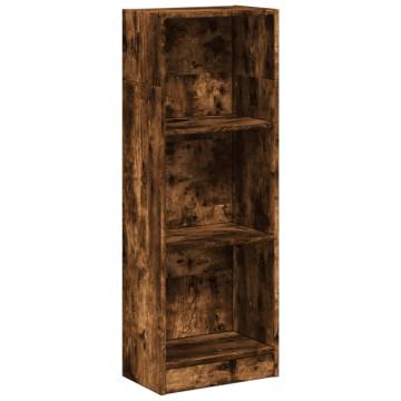 Bookcase Smoked Oak 40x24x109 cm - Stylish Storage Solution