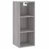 Stylish Highboard Grey Sonoma | Engineered Wood Storage Unit