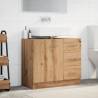 Sink Cabinet Artisian Oak - Stylish & Spacious Storage