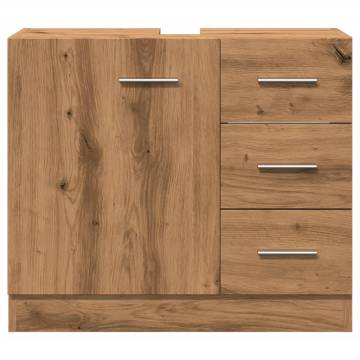 Sink Cabinet Artisian Oak - Stylish & Spacious Storage