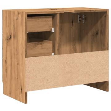 Sink Cabinet Artisian Oak - Stylish & Spacious Storage