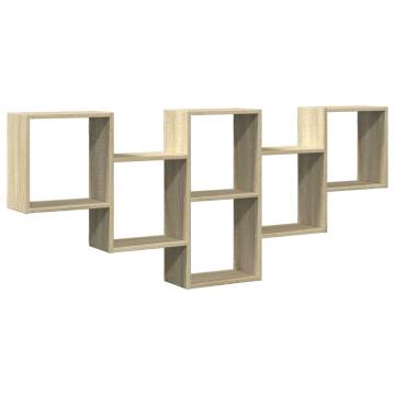 Wall Shelf Sonoma Oak - Stylish Storage Solution | Hipo Market