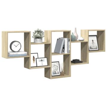 Wall Shelf Sonoma Oak - Stylish Storage Solution | Hipo Market