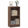  Bookcase Brown Oak 40x24x76 cm Engineered Wood Colour brown oak Quantity in Package 1 Height 76 cm Width 40 cm 