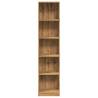 Bookcase Artisian Oak 40x24x176 cm | Durable Engineered Wood