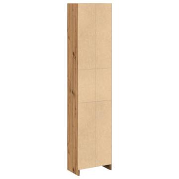 Bookcase Artisian Oak 40x24x176 cm | Durable Engineered Wood