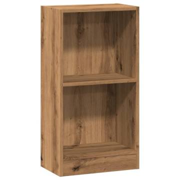 Bookcase Artisian Oak 40x24x76 cm | Durable Engineered Wood