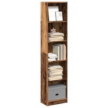 Bookcase Old Wood - Stylish Storage Solution | Hipo Market