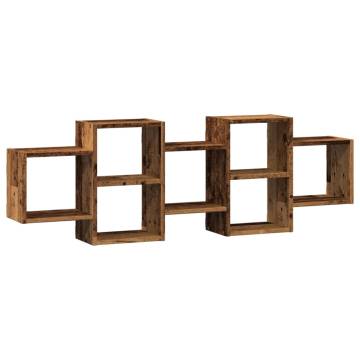 Wall Shelf Old Wood | Stylish & Durable Storage Solution