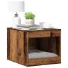 Cat Litter Box Enclosure - Old Wood, 47x59x42 cm | HipoMarket