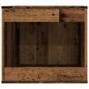 Cat Litter Box Enclosure - Old Wood, 47x59x42 cm | HipoMarket