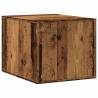 Cat Litter Box Enclosure - Old Wood, 47x59x42 cm | HipoMarket