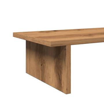 Monitor Stand Artisian Oak - Stylish & Practical | HiPoMarket