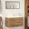 Bathroom Hanging Cabinet in Artisian Oak - Stylish & Practical