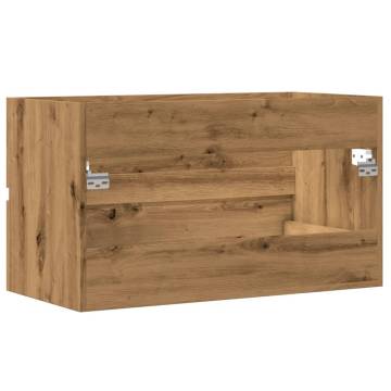 Bathroom Hanging Cabinet in Artisian Oak - Stylish & Practical