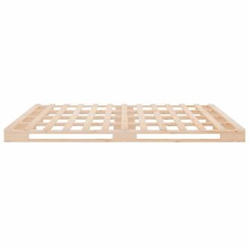 Pallet Bed 140x200 cm - Solid Wood Frame | HipoMarket