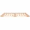 Pallet Bed 140x200 cm - Solid Wood Frame | HipoMarket