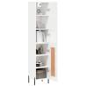 Highboard High Gloss White - Stylish & Durable Storage