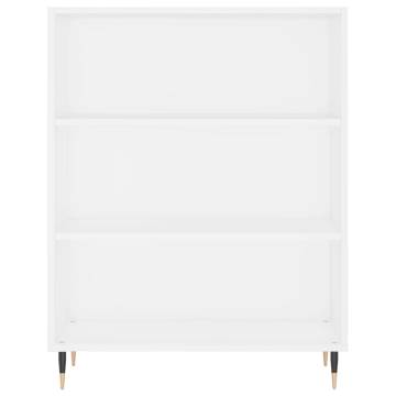 Stylish Highboard White 69.5x34x180 cm | Hipo Market