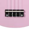 Soprano Ukulele Set for Kids - Pink 21 | HipoMarket