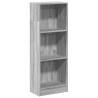 Bookcase Grey Sonoma - Stylish & Durable Storage Solution