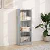 Bookcase Grey Sonoma - Stylish & Durable Storage Solution