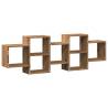 Wall Shelf Artisian Oak 129x18x42 cm - Durable & Stylish