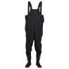 Durable Chest Waders with Boots Black Size 43 - Hipomarket