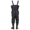 Chest Waders with Boots & Belt Black Size 38 - Hipomarket