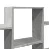 Wall Shelf Concrete Grey - 159x18x66 cm Engineered Wood