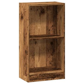 Bookcase Old Wood 40x24x76 cm | Stylish Engineered Wood Storage