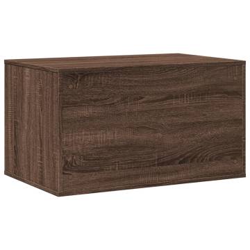 Cat Litter Box Enclosure in Brown Oak - Stylish & Functional