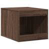 Brown Oak Cat Litter Box Enclosure - Stylish & Functional