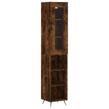 Highboard Smoked Oak - Stylish Storage Solution | HIPO Market