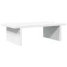 Monitor Stand White 50x27x15 cm | Stylish Workspace Solution