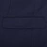 Three Piece Men's Business Suit - Size 54 Navy Blue