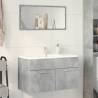  Sink Cabinet Concrete Grey 80x38.5x46 cm Engineered Wood Colour concrete grey Size 80 x 38.5 x 46 cm Number of 1 Number of Pieces 