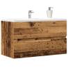 Bathroom Hanging Cabinet - Old Wood 80x38.5 cm | HipoMarket