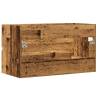 Bathroom Hanging Cabinet - Old Wood 80x38.5 cm | HipoMarket