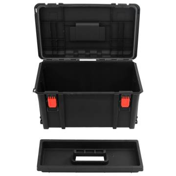 Portable Flight Case Black 57x35x32.5 cm | Heavy-Duty Protection