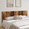  Wall Headboard Old Wood 240x1.5x80 cm Engineered Wood Colour old wood Quantity in Package 1 