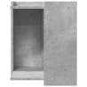 Cat Litter Box Enclosure - Concrete Grey, Durable & Stylish